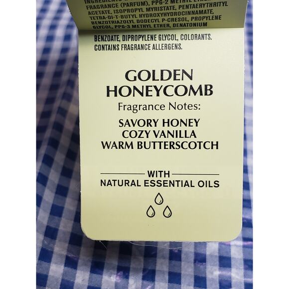 BBW Golden Honeycomb WARM & COMFORTING Fragrance Wallflower 2 Refills - Picture 2 of 2